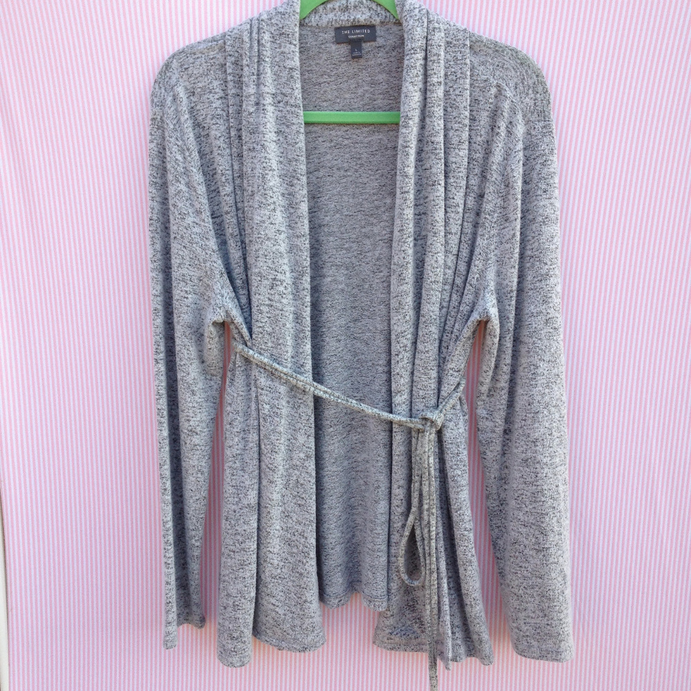 The Limited Cozy Tie Cardigan Sz Large